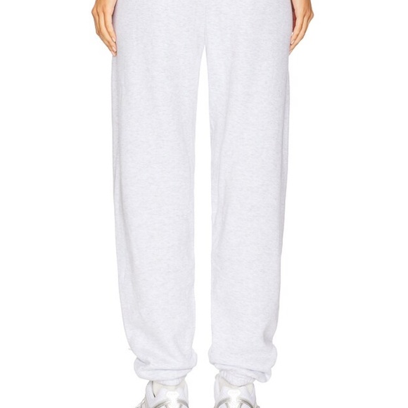 SKIMS Cotton Fleece Classic Jogger in Light Heather Grey Sz XXS - Picture 5 of 7